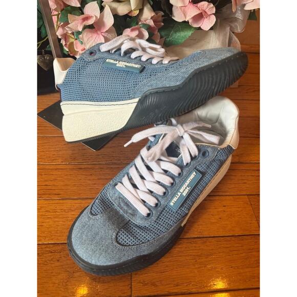 Stella Mccartney mesh platform sneaker size 36 (sn100 - Picture 1 of 10